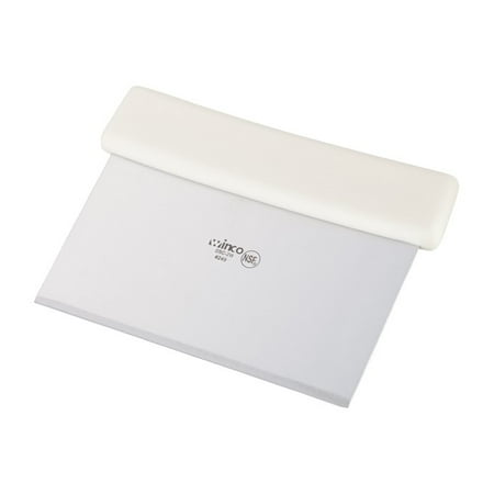 

Dough Scraper White Plastic Handle Stainless Steel Blade 3 packs