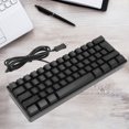 thumbnail image 4 of Clavier RGB, Clavier Noir Résistant à l'Usure Simple pour le Bureau pour la Maison, 4 of 8