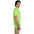 thumbnail image 4 of Fruit of the Loom 5 oz, 100% Heavy Cotton HD T-Shirt, 4XL, NEON Green, 4 of 5