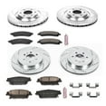 thumbnail image 3 of PowerStop Front and Rear Z23 Evolution Sport Carbon-Fiber Ceramic Brake Pad and Drilled & Slotted Rotor Kit Fits: CADILLAC Select Models K4014, 3 of 10