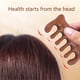 thumbnail image 4 of Wood Therapy Massage Comb Head Face Scalp Gua Sha Massager Natural Face Sandalwood Wide Tooth Gua Sha Scraping Body Massage, 4 of 5