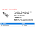 thumbnail image 2 of Purge Valve - Compatible with 1991 - 1992 Ford Probe 3.0L V6 OHV, 2 of 2