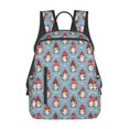 thumbnail image 1 of Balery Snowflake Christmas gnome Mochila Ligera para Hombres y Mujeres – Resistente y Impermeable, Ideal para la Escuela, el Trabajo, los Viajes y el Uso Diario, 1 of 7