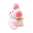 thumbnail image 3 of LLavero de felpa de capibara, mochila, bolsa colgante, decoración Adorable, muñeco de peluche, juguete de peluche para regalo de cumpleaños, 3 of 7