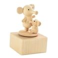 thumbnail image 5 of With Melody, Wooden Musical Box For Baby Shower Gift, Happy Birthday Gift elephant, 5 of 10