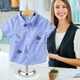 thumbnail image 3 of EASTIN Adjustable T Shirt Display Stand Flexible Shoulder Stand Shirt Rack Portable Garment Coat Holder Multipurpose Hanging Clothing Display Rack for Clothing Coat Sweater Jacket, 3 of 11