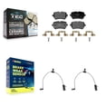 thumbnail image 1 of TEC Rear Ceramic Disc Brake Pads and Wear Sensors Kit for Car Audi e-tron Quattro Sportback S6 S7 S KTW-101724, 1 of 10