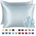 thumbnail image 1 of LELINTA Satin Pillowcase for Hair and Skin Silk Pillowcases - Pillow Case Luxury Satin Pillowcases with Zipper Closure, Satin Pillow Case Cover, Standard Satin Silk Pillowcase for Hair & Skin 1 Pack, 1 of 5