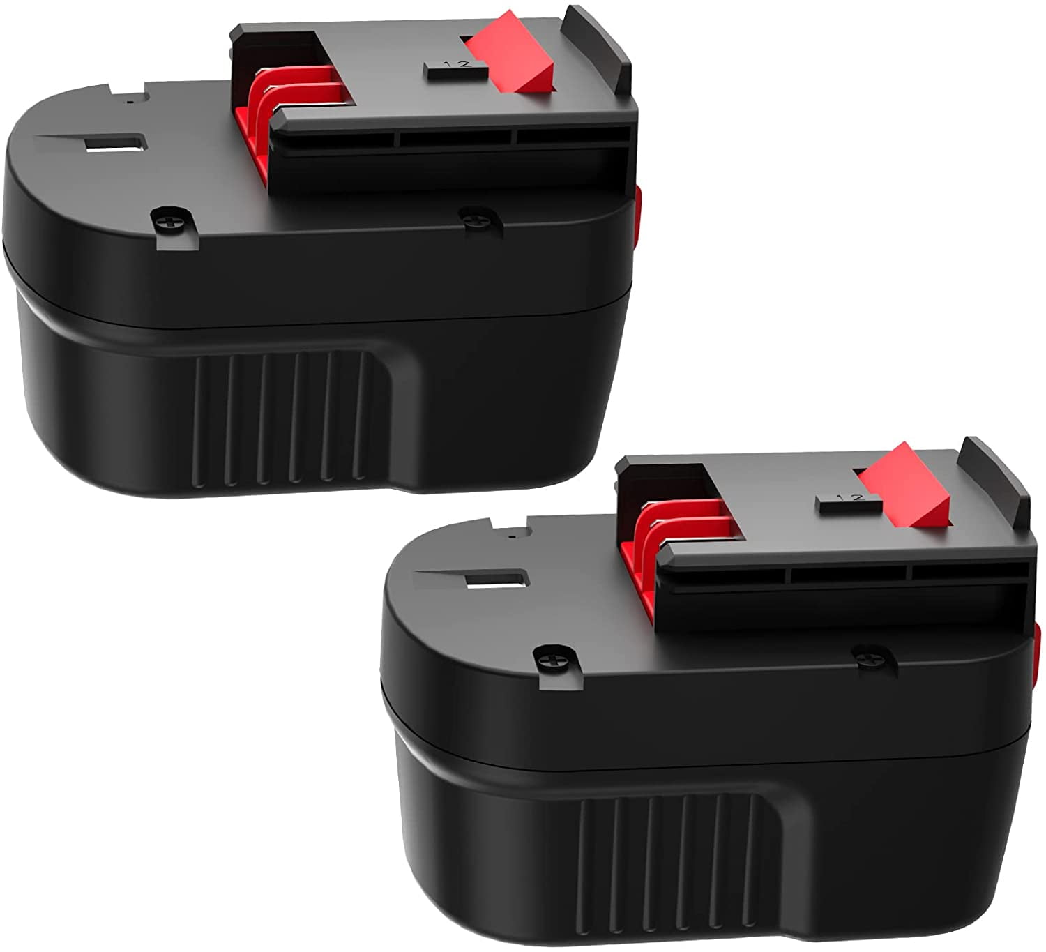 Replacement 12V Battery For Black & Decker - 4800mAh Ni-MH Battery Compatible With HPB12, A12, FS120B Cordless Tools