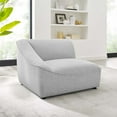 thumbnail image 2 of Sectional Sofa Set, Fabric, Light Grey Gray, Modern Contemporary Urban Design, Living Lounge Room Hotel Lobby Hospitality, 2 of 9