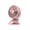 Pink, variant on Zzbeans USB Clip Fan, Portable Silent 3-Speed Personal Fan, Powerful Mini Desk Fan with 360° Rotation for Home Office Car Bed Stroller, Pink