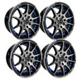 thumbnail image 1 of Rines 13 8X100/114.3 IMP WHEELS Bluecut Matiz Tsuru, 1 of 2