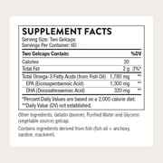 Thorne Super EPA Pro, Omega-3 Fish Oil with High Concentration EPA, Promotes Heart Health and Blood Lipid Support, 120 Gelcaps