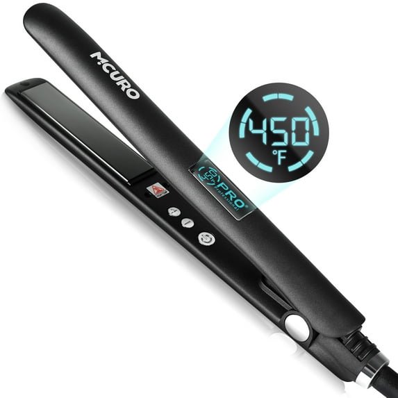 7MAGIC Hair Straightener and Curler 2 in 1, 1 display picture 1
