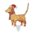 thumbnail image 1 of Christmas Decor Dachshund, Christmas Yard Decor LED Light Decoration with String Light, Acrylic Outdoor Animal Decorations Christmas Dog Yard Decor for Porch Lawn Home, 1 of 7