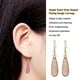 thumbnail image 4 of 1 par de pendientes colgantes en forma de gota de agua, accesorios de joyería, suministro a juego de ropa, gota de oreja de aleación clásica Ropa, zapatos y accesorios Miscelánea Rosa oscuro Jumpingount AP009625-08B, 4 of 6