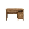 thumbnail image 2 of Wooden Lift Top Office Desk with File Cabinet, Rustic Brown, 2 of 5