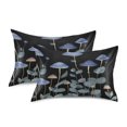 thumbnail image 3 of Ryvnso Satin Pillowcase Mushroom Pillow Cases Standard Size 30x20in, 3 of 6