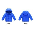 HILEELANG Kids Boy Girl Winter Hooded Puffer Jackets Coats Light Weight ...