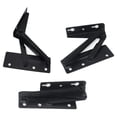thumbnail image 2 of 2Pcs Sofa Bed Bedding Adjustable Angle Mechanism Hinge Hardware Black, 2 of 5