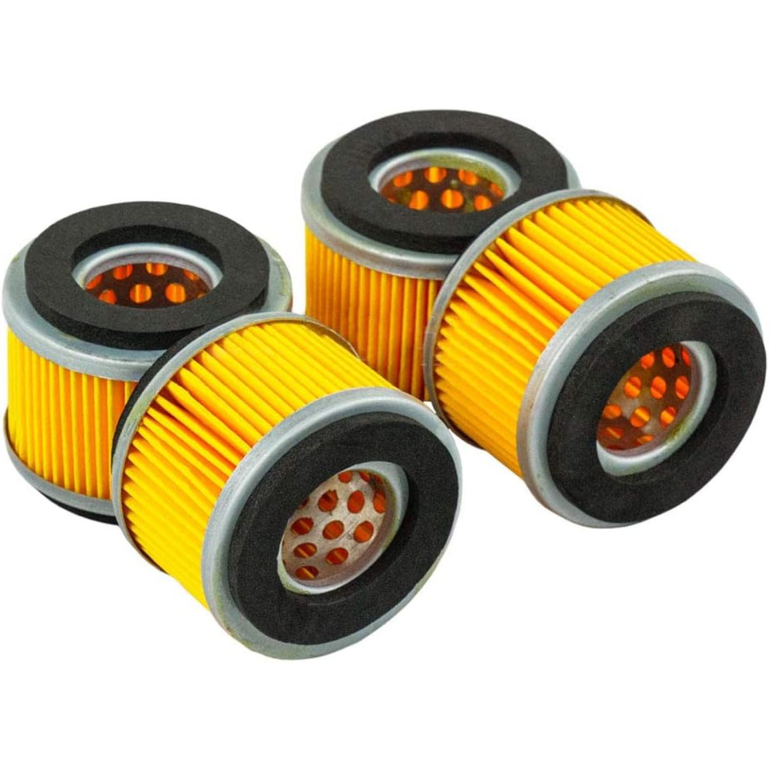 4 new air compressor intake paper filter