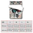 thumbnail image 2 of Moyic Juego de cama de 3 piezas, fundas de edredón con estampado de perro, fundas de almohada, artículos para el hogar para dormir para niños, Juegos de cama LYSHDW2109250010 XL Moyic HA012376-10, 2 of 6