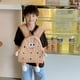 thumbnail image 3 of Preciosa Mochila Escolar Con Forma Galleta Bonita para Mujer Regalo Gran Capacidad Estudiantes, 3 of 9