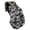 Black & White, variant on 60 x 96 in. Feather Faux Fur Luxury Throw Blanket, Black & White
