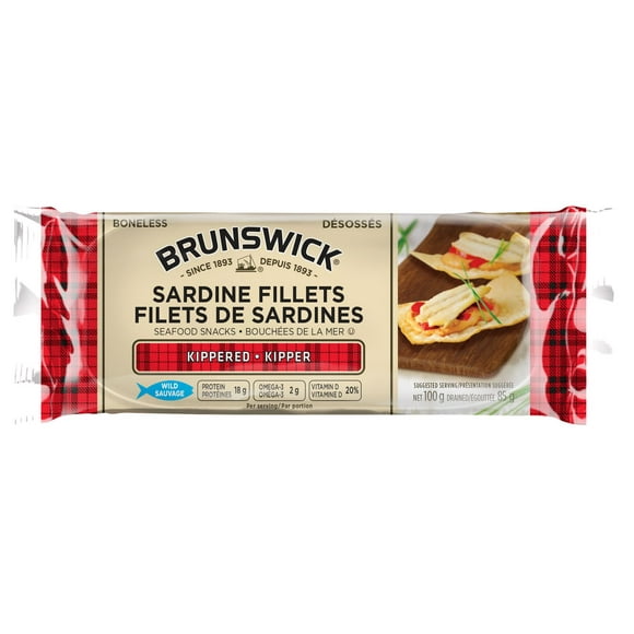 Filets de sardines Brunswick kipper 100 g
