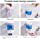 thumbnail image 4 of Dispensador de jabón automático JAMW blanco sin contacto con sensor de movimiento, 4 of 5