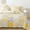 FLoral Yellow, variant on SPRINDAY Coastal Quilt Set Queen Size -Blue Coral Ocean Print Lightweight Microfiber Bedspreads for All Seasons 3 Piece (1 Quilt, 2 Pillowcases)