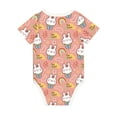 thumbnail image 2 of Rocae Rabbit So Cute for Baby Climbing Clothes Soft Baby Romper for Active Infants Comfortable and Breathable Crawling Jumpsuit Unisex Baby Outfit 12 Months, 2 of 8