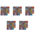 thumbnail image 1 of 120 Piezas Autoadhesivo Mosaico Ladrillo Azulejo Etiqueta 3D Cocina Baño Pegatinas de Pared -10X10cm, 1 of 5