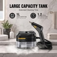 thumbnail image 6 of Handheld High Temperature Pressurized Steam Cleaner 2500W for Home Use, 6 Speeds Cleaning Machine for Tile Grout Kitchen Grease Sofa Upholstery Car Detailing - BLACK AND RED, 6 of 7