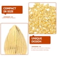 thumbnail image 3 of CIMAXIC 100pcs Alloy Melon Seeds Statues Ornament For Feng Shui Enthusiasts, 3 of 6