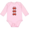 thumbnail image 3 of Inktastic Crab Lover Boys or Girls Long Sleeve Baby Bodysuit, 3 of 5