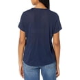 thumbnail image 2 of TOMMY HILFIGER SPORT Womens Navy Short Sleeve Crew Neck Active Wear T-Shirt L, 2 of 2