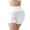 White, variant on Plus Size Women's Tummy Control Light Compression Panties High Waist Slimming Underwear