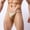Beige, variant on Jwputqe Mensg Strings and Thongs,Thongs,G-string Panties,Breathable,Cooling,Solid,Low Waist,Polyester,Black,XL