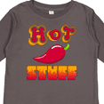 thumbnail image 4 of Inktastic Hot Stuff Boys or Girls Long Sleeve Toddler T-Shirt, 4 of 5