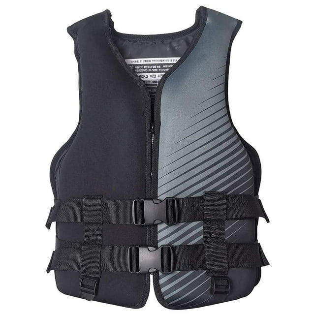 Chaleco Salvavidas De Neopreno Para Hombre, Chaleco De Flotabilidad Para Exteriores, Ropa De Seguridad Anticolisión Para Niños Y Adultos, Natación, Deportes A La Deriva, Kayak Vogacara OD015048-04