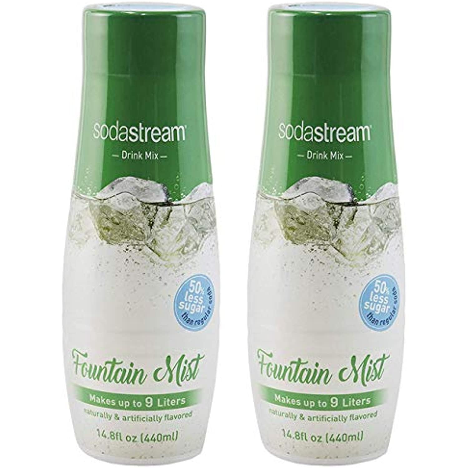 Sodastream Fountain Mist, 440Ml, 14.8 Fl Oz (Pack Of 2)