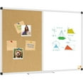 thumbnail image 1 of XBoard Magnetic whiteboard 36 x 24 - Combo Whiteboard Dry Erase Board Cork Board 36 x 24, 1 of 8