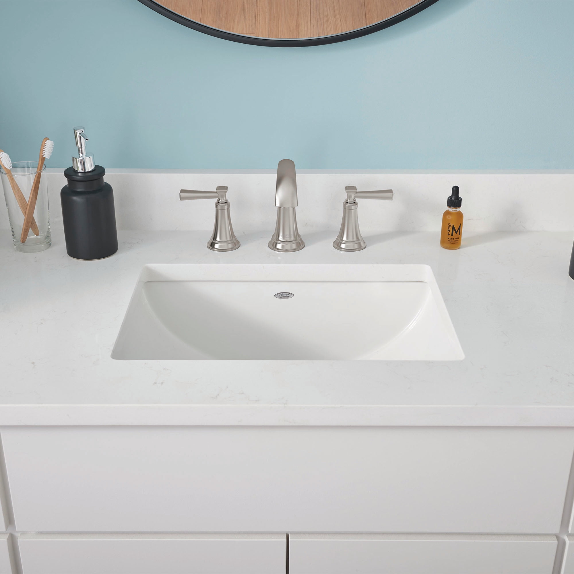 American Standard 7617.807 Glenmere 1.2 GPM Widespread Bathroom Faucet - Chrome