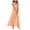 A-Orange, variant on Women's Dresses Swing Long Maxi Dresses for Women Dress Chiffon Floral Short Teenager Casual Dresses Sleeve Ruffle V Neck Womens Stretch Dresses Fashion Waist Flowy Dress Dresses