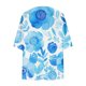 thumbnail image 4 of Cárdigan de manga larga para mujer, blusa informal estampada con bolsillo, abrigo tipo cárdigan para mujer, 4 of 5