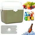 thumbnail image 3 of Caja Almacenamiento Alimentos Nevera para Acampar 6ls () Verde, 3 of 9
