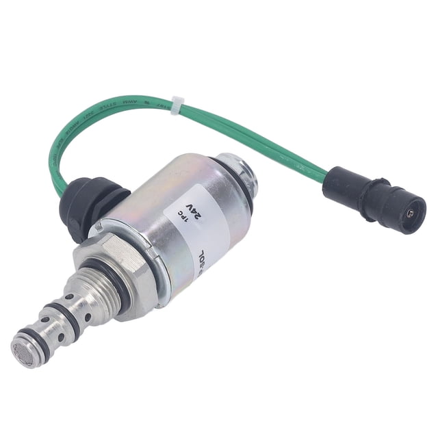 Válvula Solenoide, Conjunto De Grupo De Válvula Solenoide 458 2950 Para Excavadora CAT 120H 120H NA 24V, Alta Eficiencia De Trabajo