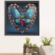 thumbnail image 1 of 5D DIY taladro redondo completo parcial AB diamante pintura mariposa azul amor 45x45cm JShteea El nuevo, 1 of 9