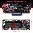 thumbnail image 2 of Gaming Mouse Pad, Fluid Pattern Mouse Pad 31.5x11.8inch Large Extended Computer Mouse Mat Keyboard Full Desk Mousepad for Gaming, Office, Home, 2 of 6